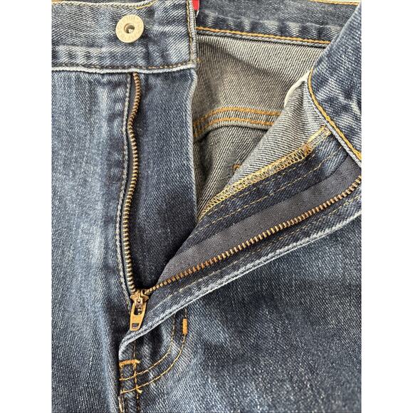 Y2K Tommy Hilfiger Vintage Relaxed Fit Classic Straight 2005 34x34 Men’s Jeans - Picture 16 of 16